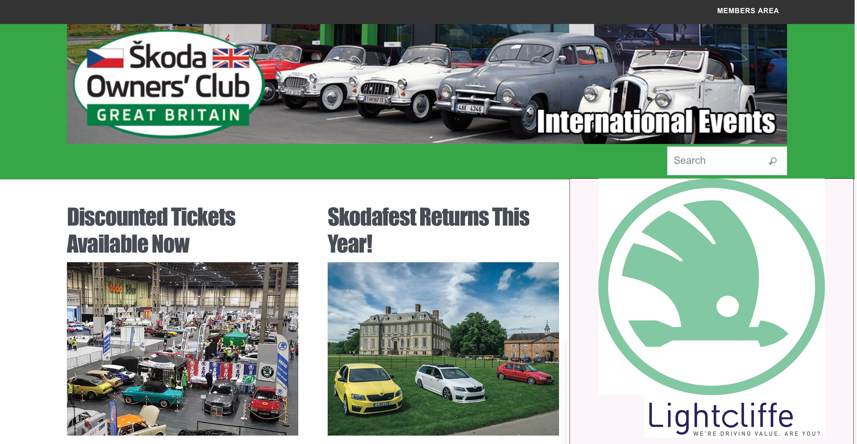 New Links With Skoda Owners Club