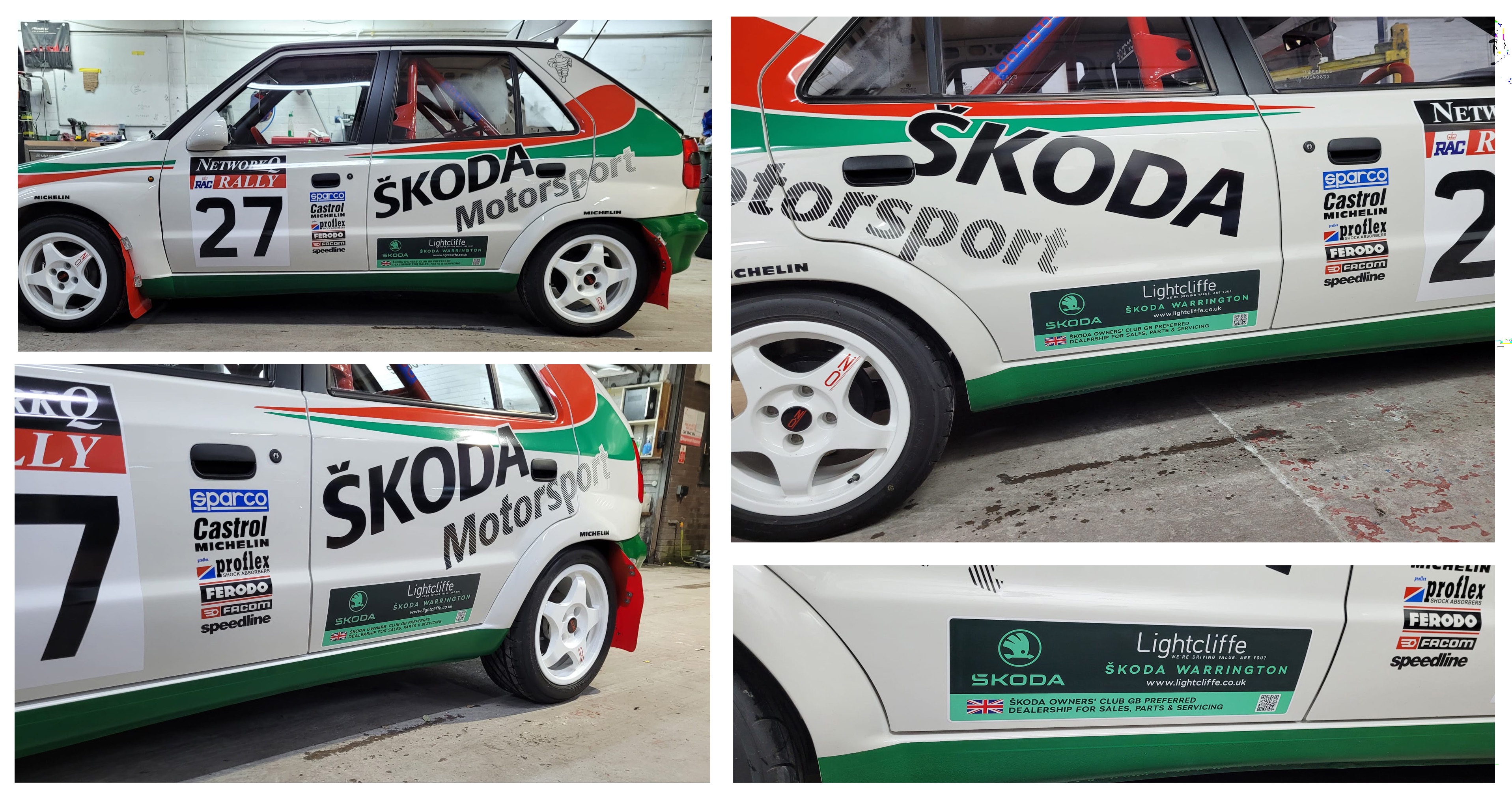 Skoda Owners Recreate Famous Rally Car