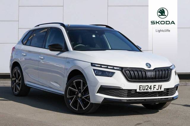 Skoda Kamiq 1.0 TSI (110ps) Monte Carlo DSG SUV Hatchback Petrol Moon White Metallic