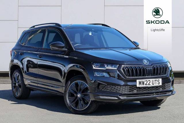 Skoda Karoq SUV 1.5 TSI (150ps) SportLine ACT Estate Petrol Black Magic Pearl Effect