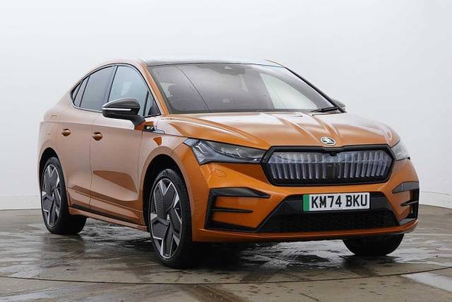 Skoda Enyaq 250kW vRS 82kWh 4x4 5dr Auto 4x4 vehicle Electric Phoenix Orange