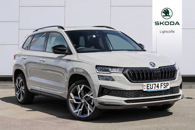 Skoda Karoq SUV 1.5 TSI (150ps) SportLine ACT DSG Estate Petrol Meteor Grey