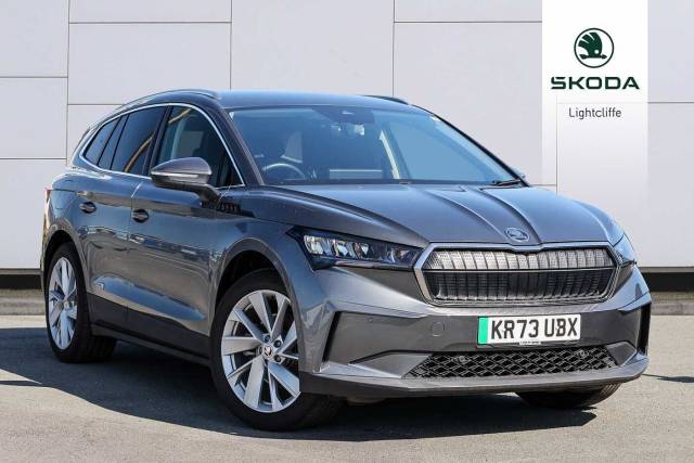 Skoda Enyaq iV E (204ps) 80 82 Kwh 4x4 vehicle Electric Graphite Grey