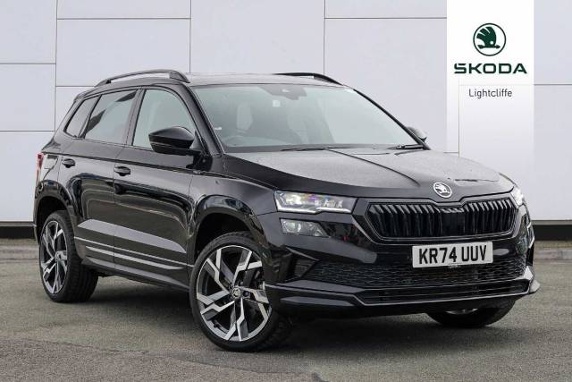 Skoda Karoq 1.5 TSI Sportline 5dr DSG Estate Petrol Black Magic Pearl Effect