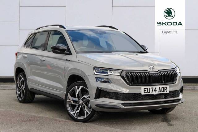 Skoda Karoq 1.5 TSI Sportline 5dr DSG Estate Petrol Meteor Grey