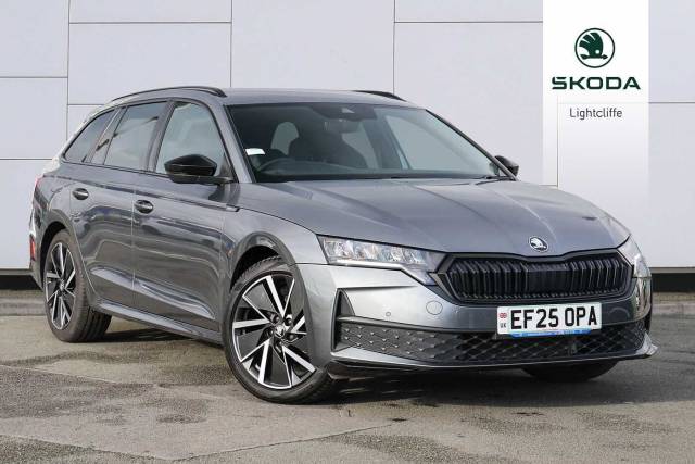 Skoda Octavia 1.5 TSI 150 e-TEC Sportline 5dr DSG Estate Petrol Graphite Grey