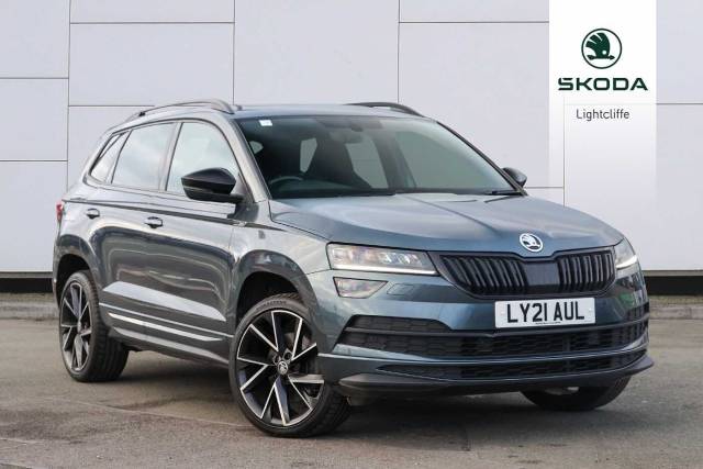 Skoda Karoq 1.5 TSI Sport Line 5dr DSG Estate Petrol Quartz Grey