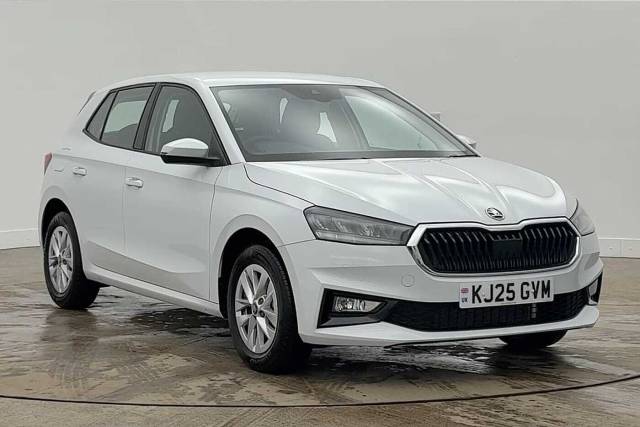 Skoda Fabia 1.0 TSI 116 SE Edition 5dr DSG Hatchback Petrol Moon White Metallic