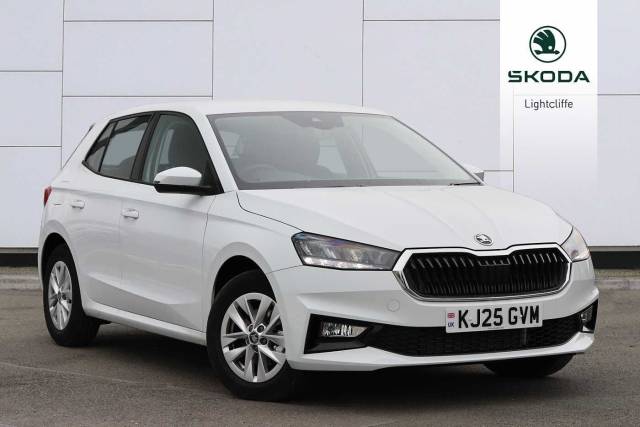 Skoda Fabia 1.0 TSI 116 SE Edition 5dr DSG Hatchback Petrol Moon White Metallic