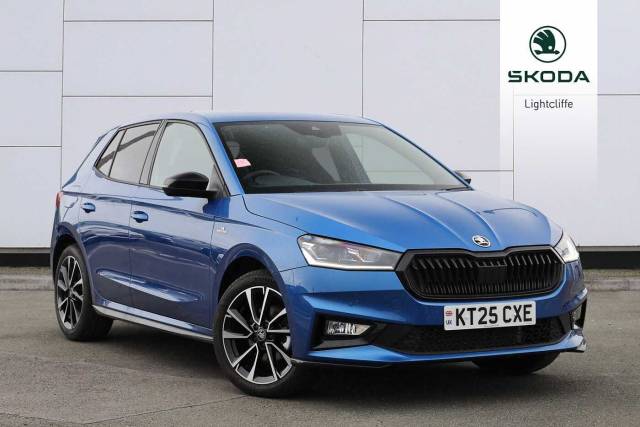 Skoda Fabia 1.0 TSI 116 Monte Carlo Edition 5dr Hatchback Petrol Race Blue