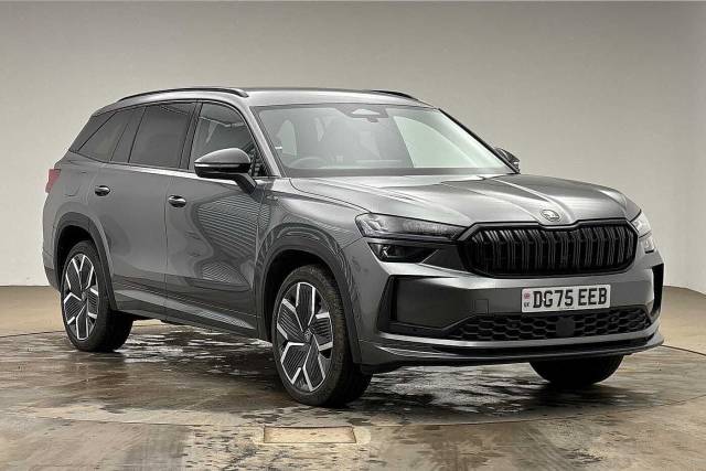 Skoda Kodiaq 1.5 TSI e-TEC SportLine 5dr DSG [7 Seat] 4x4 vehicle Petrol Graphite Grey