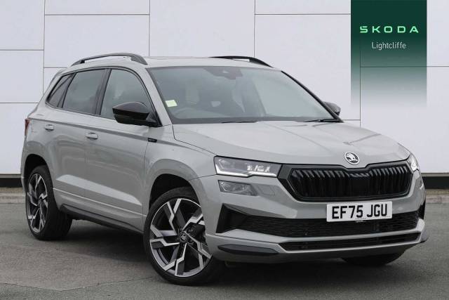 Skoda Karoq 1.5 TSI Sportline Edition 5dr DSG Estate Petrol Meteor Grey