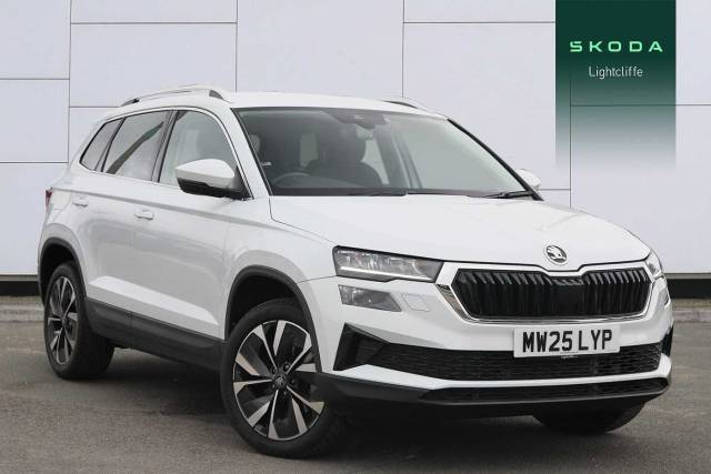 Skoda Karoq 1.5 TSI SE L Edition 5dr DSG Estate Petrol Moon White Metallic