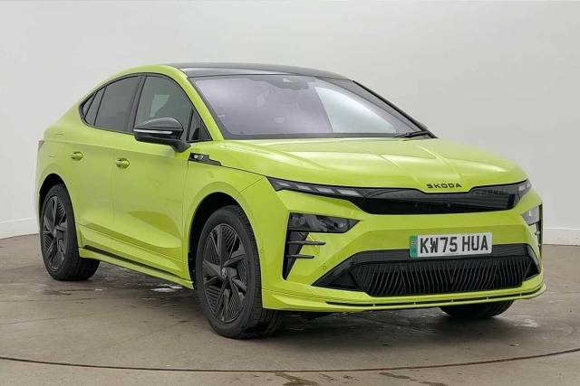 Skoda Enyaq 250kW vRS 84kWh 4x4 5dr Auto 4x4 vehicle Electric Hyper Green
