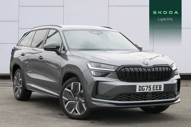 Skoda Kodiaq 1.5 TSI e-TEC SportLine 5dr DSG [7 Seat] 4x4 vehicle Petrol Graphite Grey