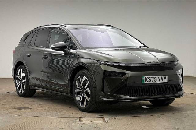 Skoda Enyaq 210kW 85 Sportline 82kWh 5dr Auto 4x4 vehicle Electric Olive Green