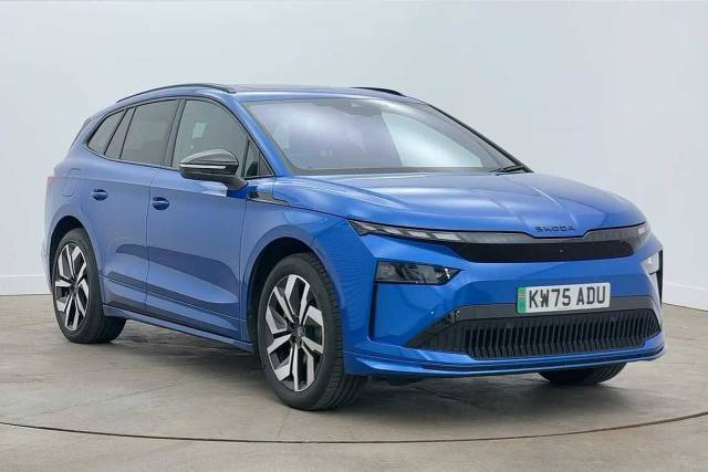 Skoda Enyaq 210kW 85 Sportline 82kWh 5dr Auto 4x4 vehicle Electric Race Blue