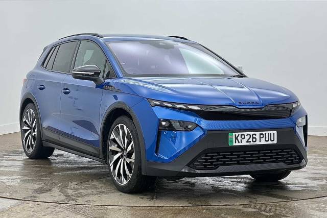 Skoda Elroq 210kW 85 SportLine 82kWh 5dr Auto 4x4 vehicle Electric Race Blue