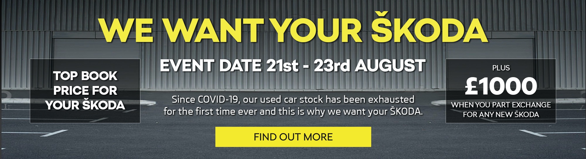 We really DO want your Skoda