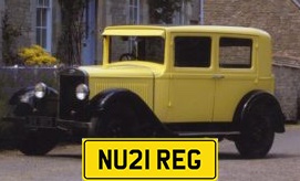 New 21 Plate Registrations