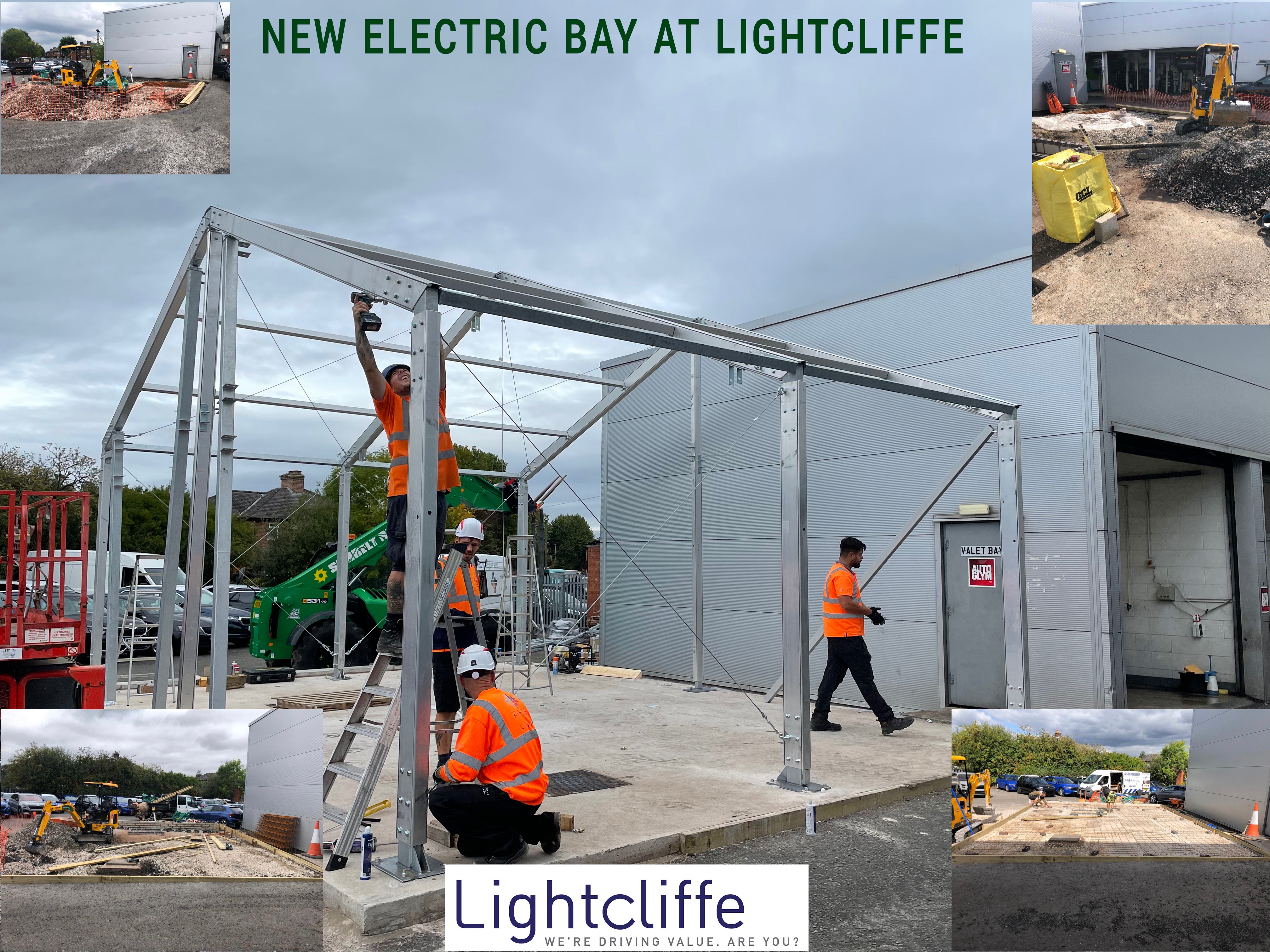 Lightcliffe Starts Work On New EV Bay