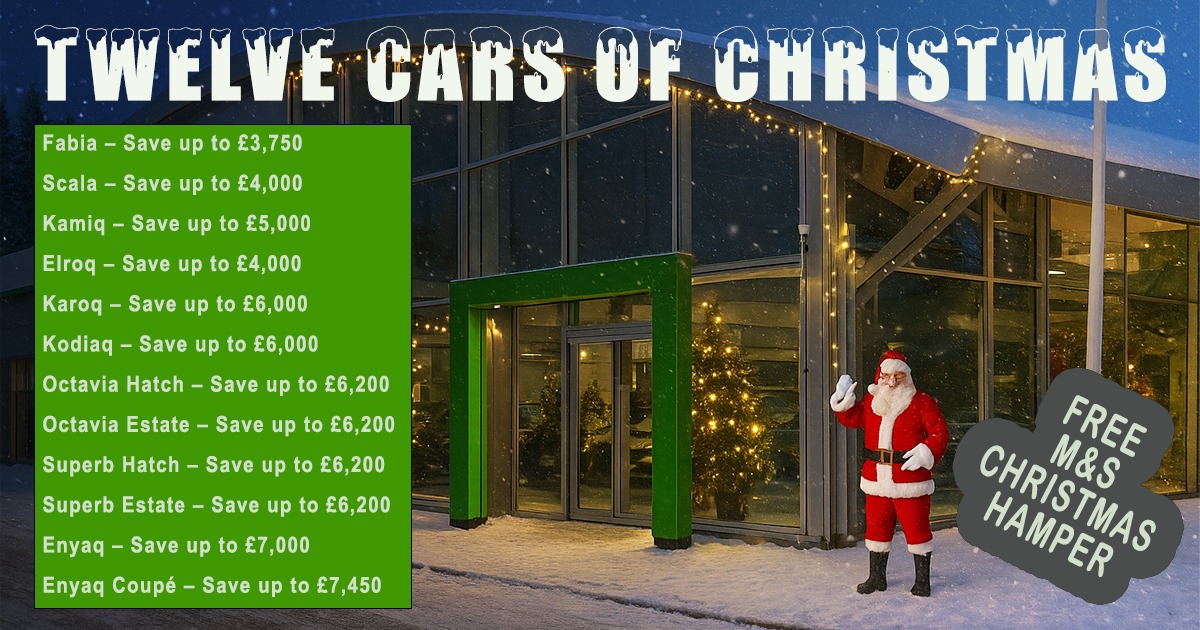 TWELVE CARS OF CHRISTMAS