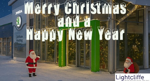 A Christmas Thank You from All of Us at Lightcliffe Škoda