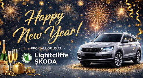 Happy New Year from All of Us at Lightcliffe Škoda!
