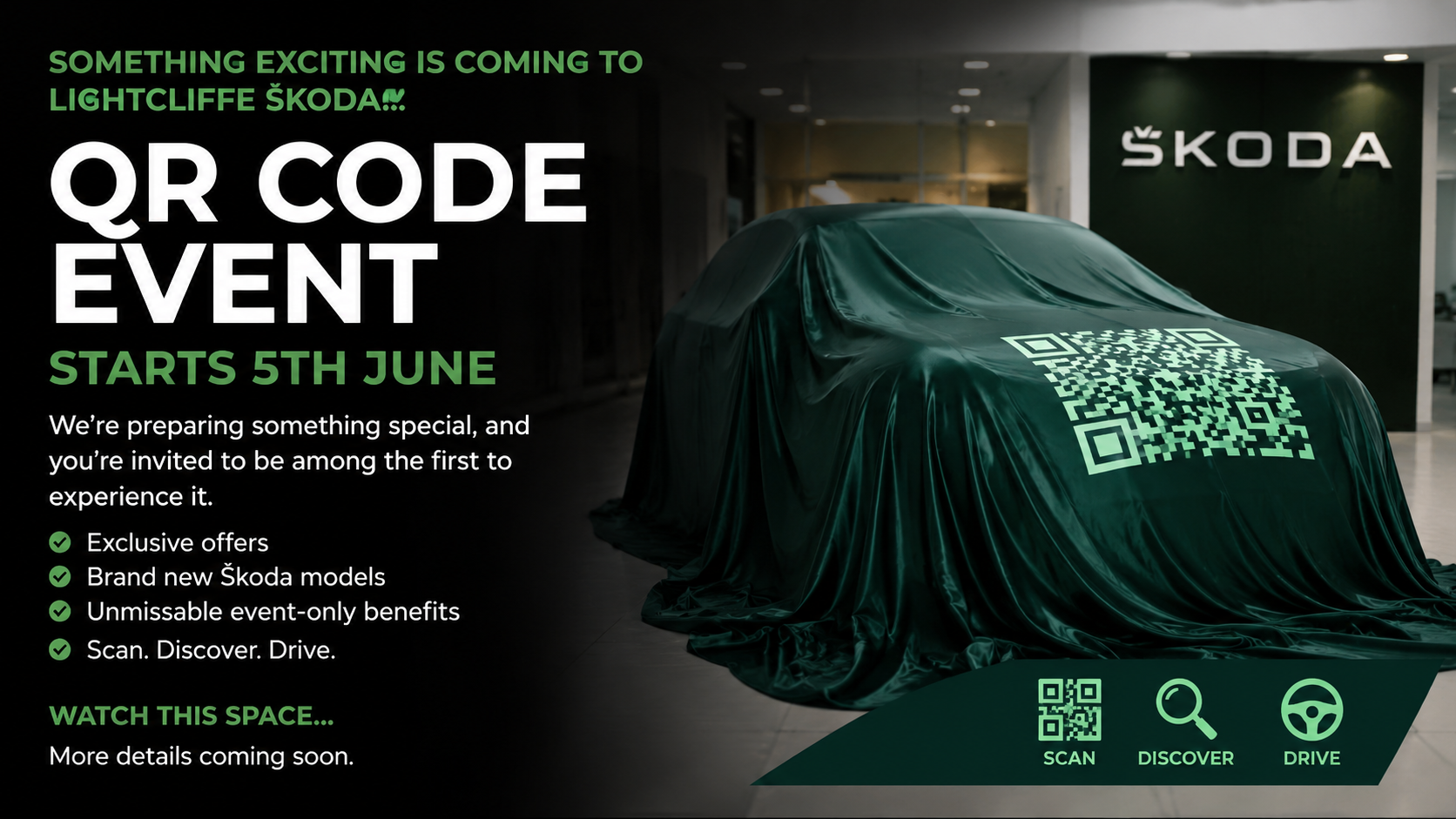 Something Exciting Is Coming to Lightcliffe Škoda This June