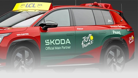 Škoda Celebrates 23 Years at the Heart of the Tour de France