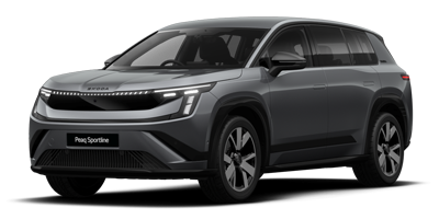 The New, All-Electric Skoda Peaq - Graphite Grey Metallic
